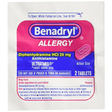BENADRYL® Allergy ULTRATABS®, Single Use Packet