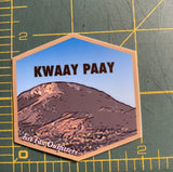 Kwaay Paay Peak Sticker