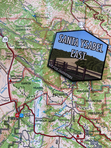Santa Ysabel East Preserve Sticker