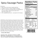Spicy Sausage Pasta (Pork)