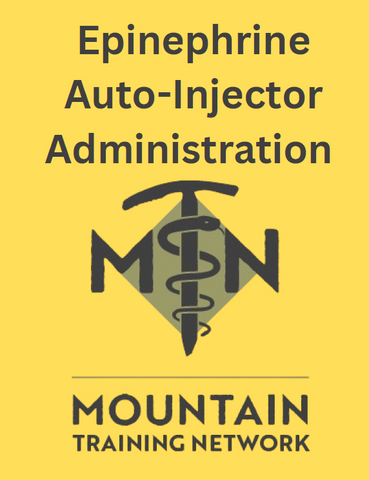 Epinephrine Auto-Injector Administration Certification Class
