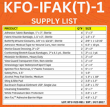 KFO-IFAK(T)–1 | Compact First Aid Kit