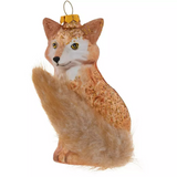 KFO Glitter Fox Ornament