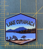 Lake Cuyamaca Sticker