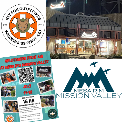 MESA RIM Mission Valley WFA-16 Hr./CPR Certification Course