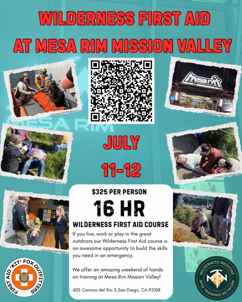 MESA RIM Mission Valley WFA-16 Hr./CPR Certification Course