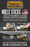 5" Molle Sticks (4-Pack)