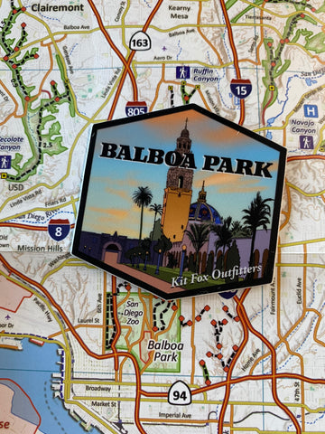 Balboa Park Sticker