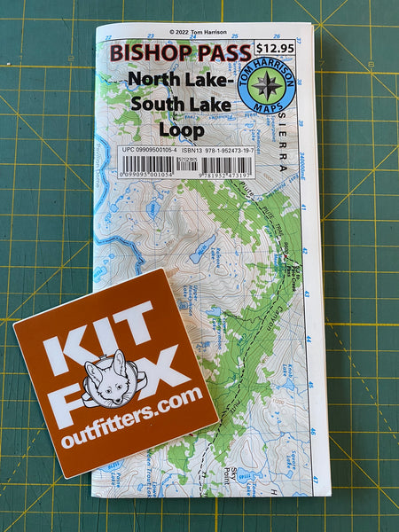 Bishop Pass - North Lake/South Lake Loop Map