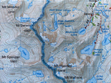 Bishop Pass - North Lake/South Lake Loop Map