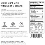 Black Bart Chili with Beef & Beans
