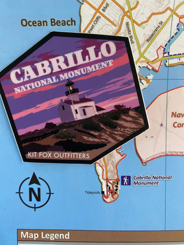 Cabrillo National Monument Sticker