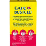 Cafe Bustelo Espresso Coffee Single Serve Packets, 6 Per Box