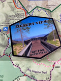 Desert View Sticker