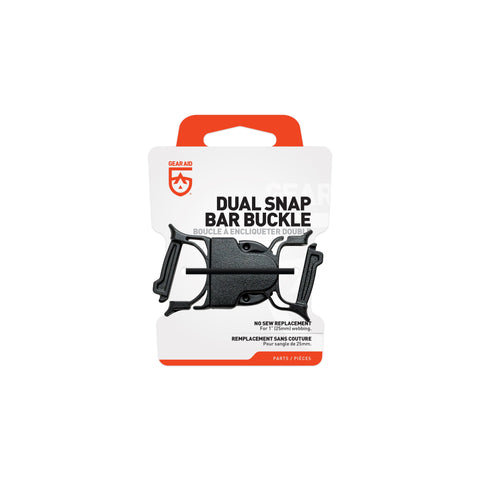 Dual Snap Bar Buckle, 1 Inch