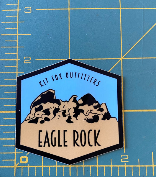 Eagle Rock Sticker – Kit Fox Outfitters
