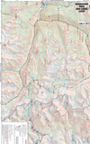 Kearsarge Pass-Rae Lakes Loop Map