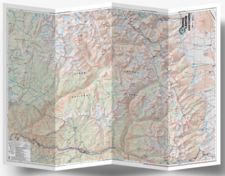 Kings Canyon High Country Map