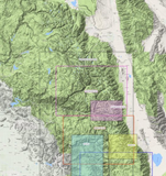 Kings Canyon High Country Map