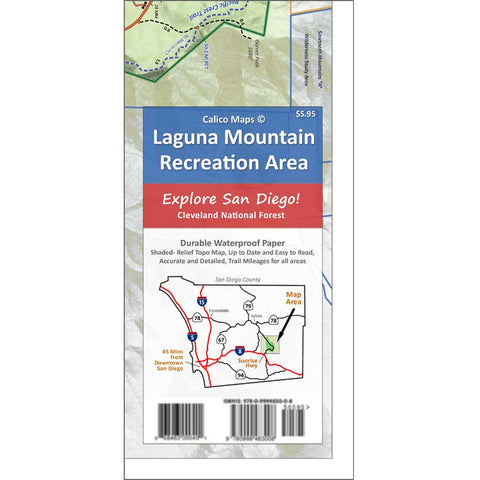 Laguna Mountain Recreation Area Trail Map