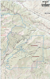 Mt Baldy-Cucamonga Wilderness Map