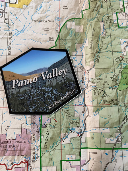 Pamo Valley Sticker