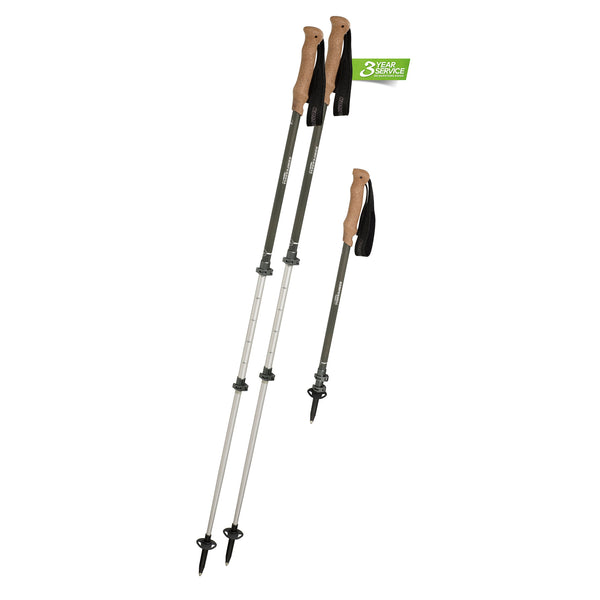 Ridgehiker Cork Powerlock Trekking Poles