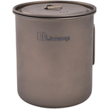 Space Saver Pot with Lid, Titanium 750 mL