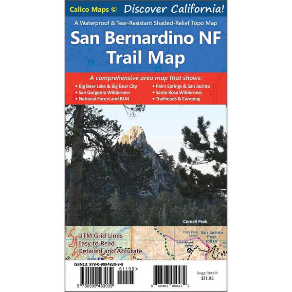 San Bernardino National Forest Trail Map