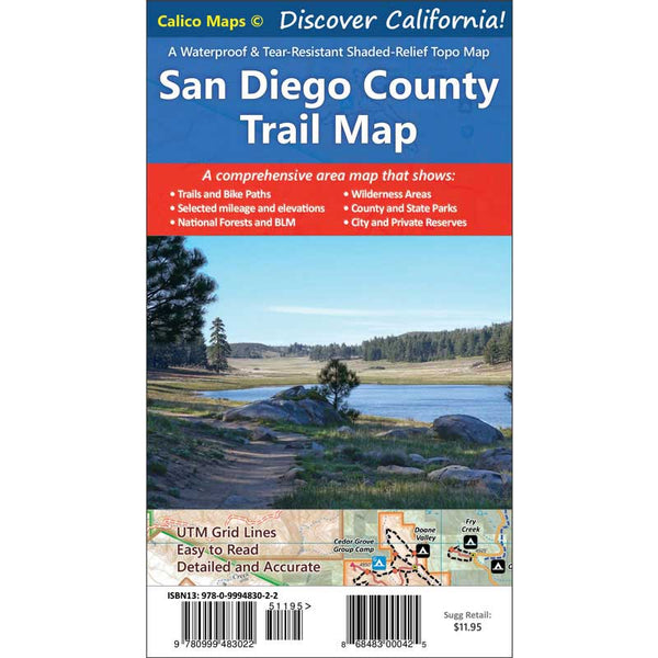 San Diego County Trail Map