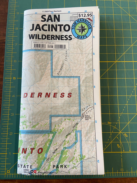 San Jacinto Wilderness Map