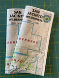 San Jacinto Wilderness Map