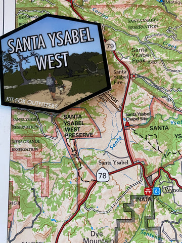 Santa Ysabel West Preserve Sticker