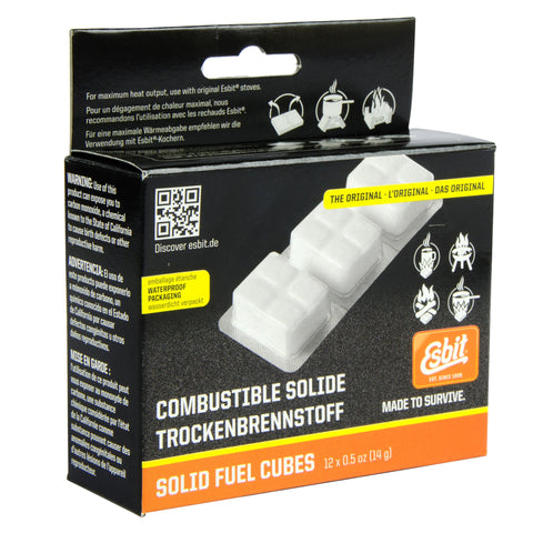 Esbit Solid Fuel Cubes, 12PC x 14G