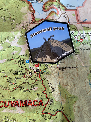 Stonewall Peak Sticker