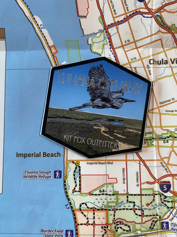 Tijuana Estuary Sticker