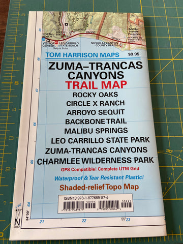 Zuma-Trancas Canyons Trail Map